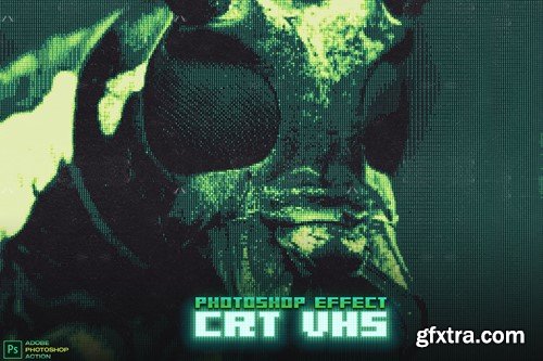 CRT monitor Photoshop Action 26HQ472 CRT monitor Photoshop Action 26HQ472