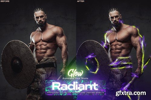Radiant Glow Photoshop Action VGU26P2 Radiant Glow Photoshop Action VGU26P2