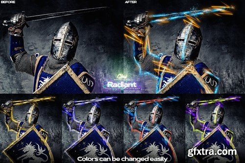 Radiant Glow Photoshop Action VGU26P2 Radiant Glow Photoshop Action VGU26P2