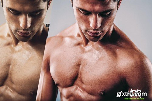 HDR Grunge Photoshop Action T87AJ35