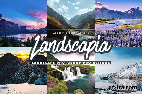 Landscapia Photoshop PRO Actions XF7UYD8 Landscapia Photoshop PRO Actions XF7UYD8