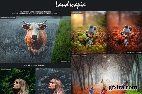 Landscapia Photoshop PRO Actions XF7UYD8 Landscapia Photoshop PRO Actions XF7UYD8