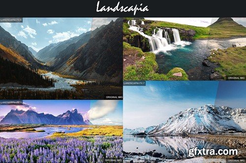 Landscapia Photoshop PRO Actions XF7UYD8 Landscapia Photoshop PRO Actions XF7UYD8