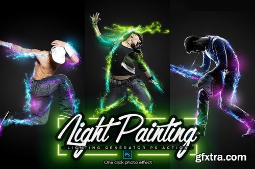Light Painting Photoshop Action 9S5GMBQ Light Painting Photoshop Action 9S5GMBQ