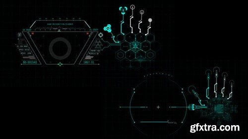 Videohive HUD700 Hand Scanners 2 47265783