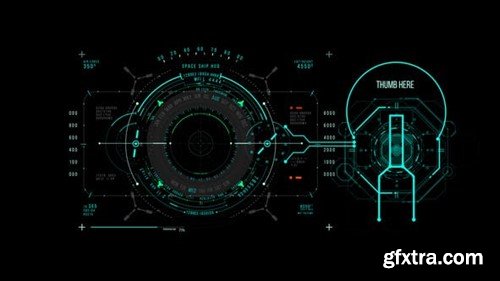 Videohive HUD700 Hand Scanners 3 47265683
