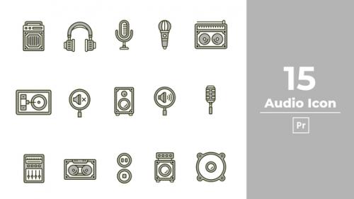 Videohive - Audio Icon Premiere Pro - 46354953 - 46354953