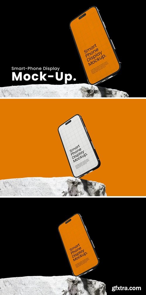 Smart-Phone Display Mockup BAUZ3R8 Smart-Phone Display Mockup BAUZ3R8