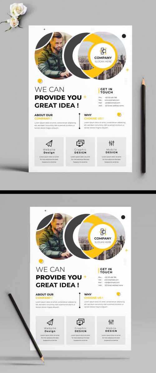 Business Flyer Design Template 581026451