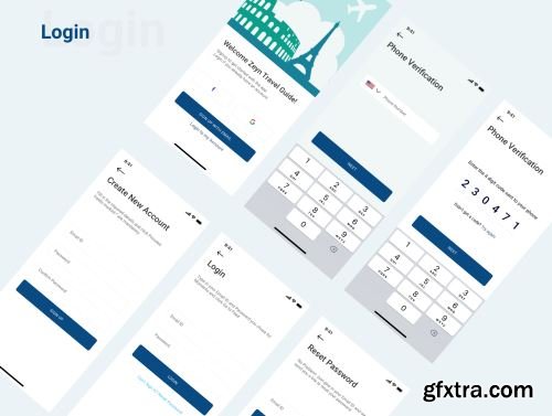 Zeyn Travel Guide UI Kit Ui8.net