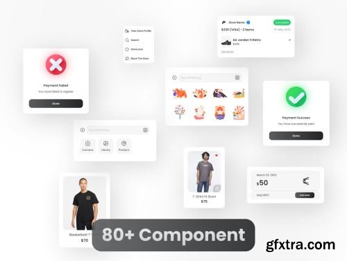 Z-Black E-Commerce App UI Kit Ui8.net