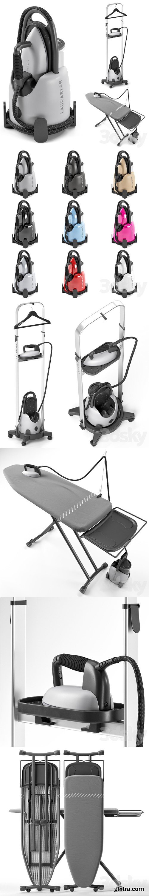 Steam generators Laurastar Lift Xtra Ironing Board Plusboard » GFxtra