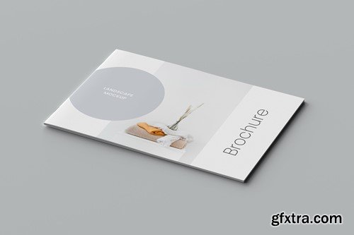 A5/A4 Landscape Brochure Mockup RN3J8HR A5/A4 Landscape Brochure Mockup RN3J8HR