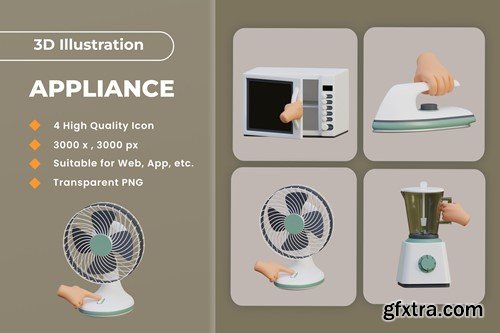 Appliance 3d Illustration v.1 KG5L9UE Appliance 3d Illustration v.1 KG5L9UE