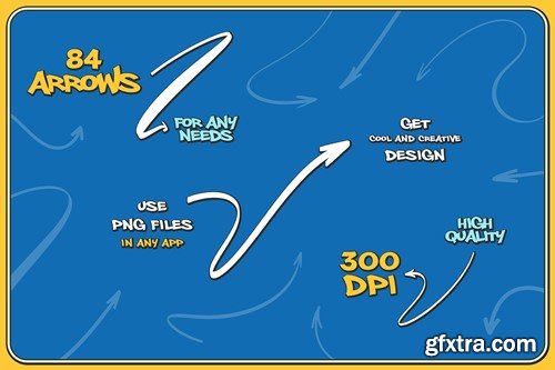 84 Hand Drawn Arrows VMA6LFM 84 Hand Drawn Arrows VMA6LFM
