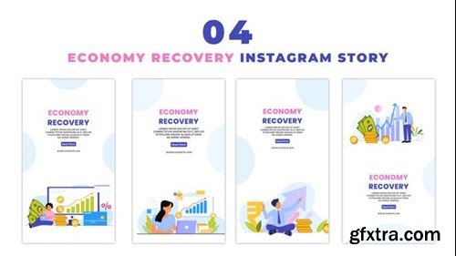 Videohive Investment Recovery Creative 2d Flat Character Instagram Story 47395623
