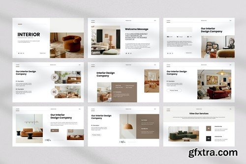 Interior Presentation Template PD72HLM Interior Presentation Template PD72HLM