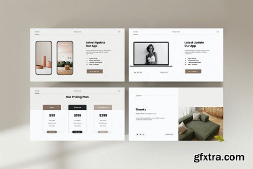 Interior Presentation Template PD72HLM Interior Presentation Template PD72HLM