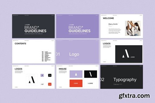 Brand Guideline Template BBKZGH4 Brand Guideline Template BBKZGH4