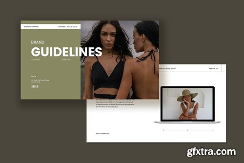 Brand Guidelines Presentation Template R5EWN3D Brand Guidelines Presentation Template R5EWN3D
