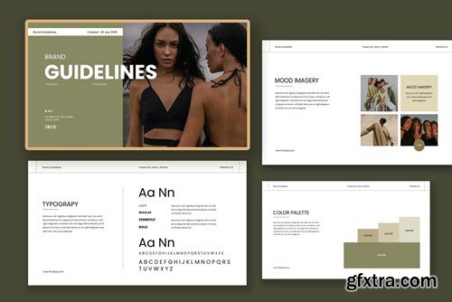 Brand Guidelines Presentation Template R5EWN3D Brand Guidelines Presentation Template R5EWN3D