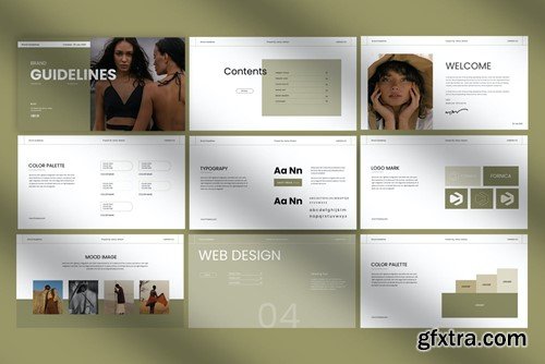 Brand Guidelines Presentation Template R5EWN3D Brand Guidelines Presentation Template R5EWN3D