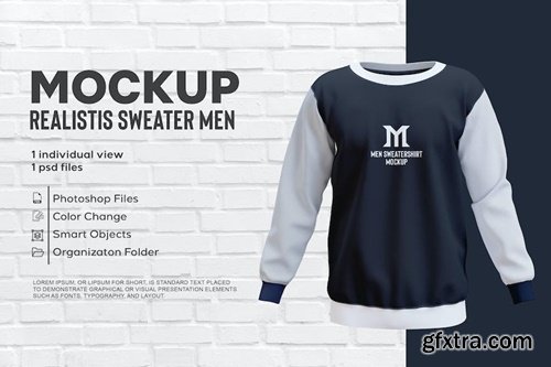 Sweater Mockup MRPRRMJ Sweater Mockup MRPRRMJ