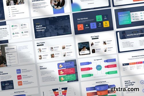 Digital Marketing Strategy Powerpoint CBDWYNR Digital Marketing Strategy Powerpoint CBDWYNR