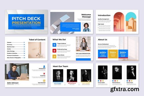 Pitch Deck Business Presentation Template GVUFA5H Pitch Deck Business Presentation Template GVUFA5H