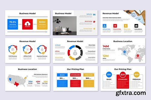 Pitch Deck Business Presentation Template GVUFA5H Pitch Deck Business Presentation Template GVUFA5H