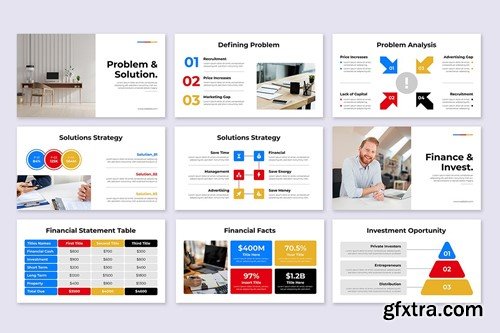 Pitch Deck Business Presentation Template GVUFA5H Pitch Deck Business Presentation Template GVUFA5H