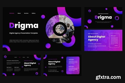 Drigma - Digital Agency Powerpoint Template KRFNVD6 Drigma - Digital Agency Powerpoint Template KRFNVD6