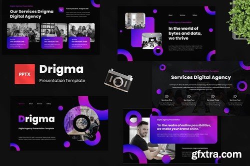 Drigma - Digital Agency Powerpoint Template KRFNVD6 Drigma - Digital Agency Powerpoint Template KRFNVD6