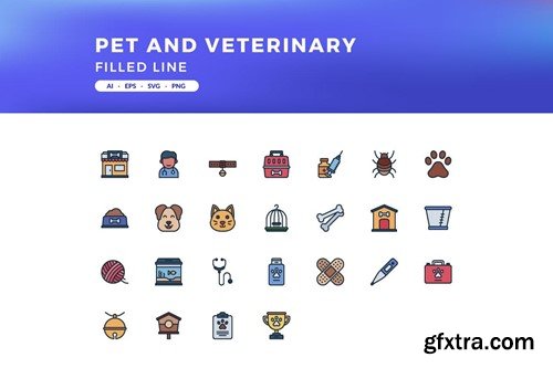 Pet and Veterinary Icons HN4262F Pet and Veterinary Icons HN4262F