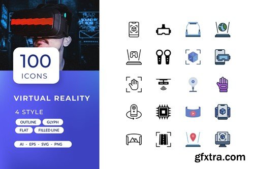 Virtual Reality Icons G32R56J Virtual Reality Icons G32R56J