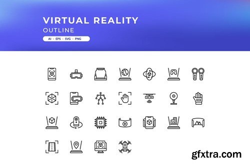 Virtual Reality Icons G32R56J Virtual Reality Icons G32R56J