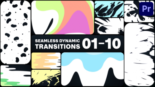 Videohive - Seamless Dynamic Transitions for Premiere Pro - 47317409 - 47317409