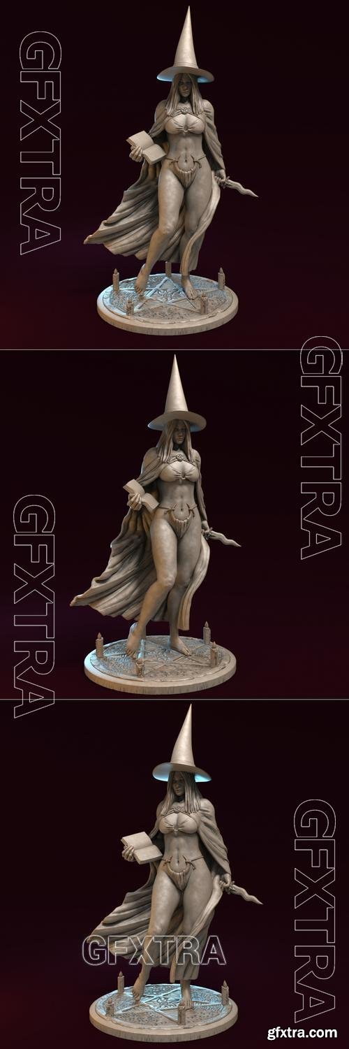 Valeesa the witch &ndash; 3D Print Model
