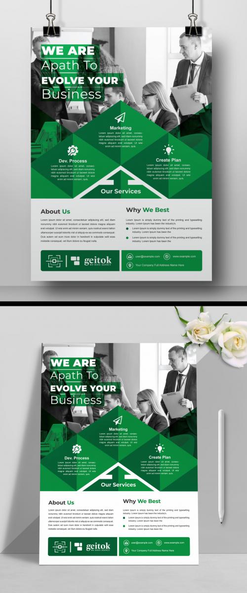 Creative Business Flyer Design Template 582361689