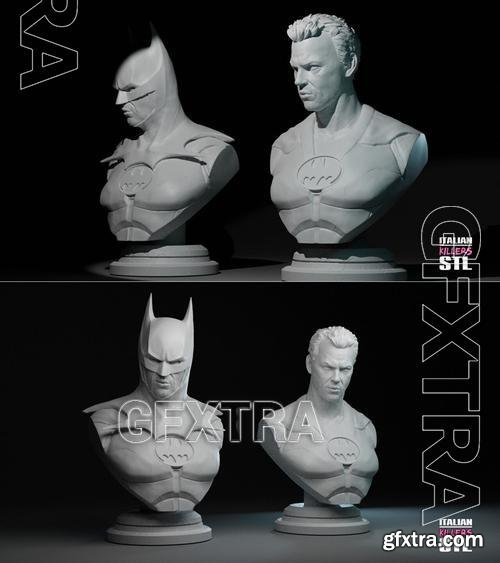 Batman 2023 Micheal Keaton bust &ndash; 3D Print Model