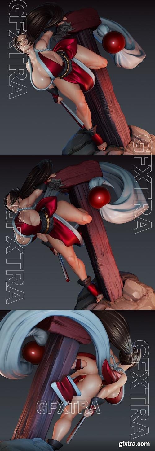 Mai Shiranui - King of Fighters &ndash; 3D Print Model