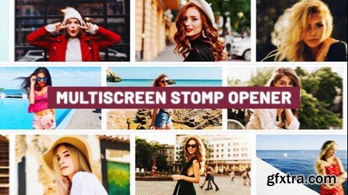 Videohive Multiscreen Opener I Dynamic Stomp Opener 47401178