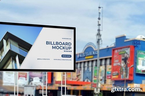 Billboard Mockup PP3XNMV Billboard Mockup PP3XNMV