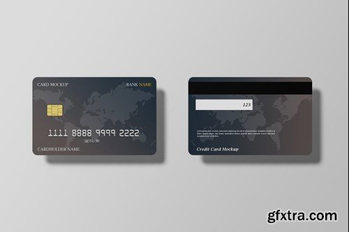 Credit Card Mockup 7G28JPV Credit Card Mockup 7G28JPV
