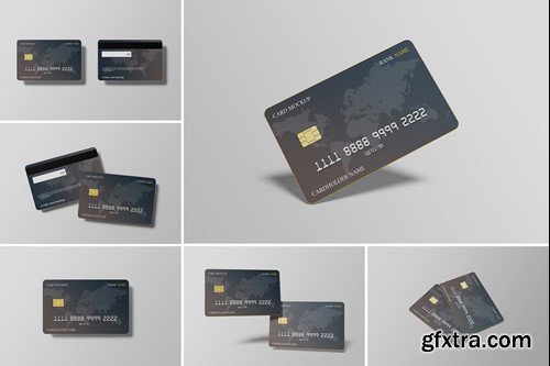 Credit Card Mockup 7G28JPV Credit Card Mockup 7G28JPV