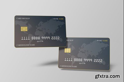 Credit Card Mockup 7G28JPV Credit Card Mockup 7G28JPV