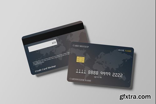Credit Card Mockup 7G28JPV Credit Card Mockup 7G28JPV