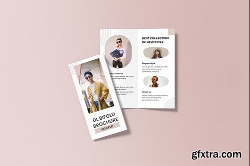 DL Bifold Brochure Mockup LU8S2NE DL Bifold Brochure Mockup LU8S2NE