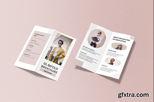 DL Bifold Brochure Mockup LU8S2NE DL Bifold Brochure Mockup LU8S2NE