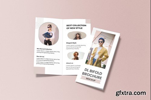 DL Bifold Brochure Mockup LU8S2NE DL Bifold Brochure Mockup LU8S2NE